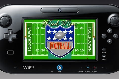 既存メーカーを痛烈批判したAE Games、Wii U第1弾タイトル『Mad Men Football』を正式に発表 画像
