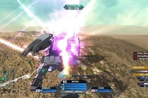 『機動戦士ガンダム サイドストーリーズ』の『ミッシングリンク』プレイ映像にて、システムの一部が明らかに 画像