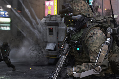 【E3 2014】『CoD: Advanced Warfare』未公開デモを視聴、ドローンは飛ぶし音は消すしで近未来は何でもアリ 画像