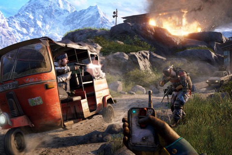 【E3 2014】象に乗ってジャイロコプターで空爆して、攻略の選択肢が増加した『Far Cry 4』プレイレポート 画像