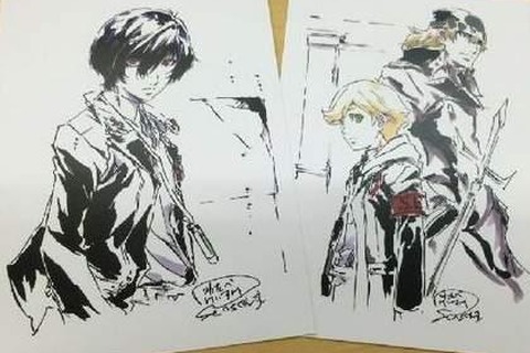 劇場版「ペルソナ3 第2章」7月5日からの特典は、渡部圭祐氏が描く「理と荒垣&天田」 画像