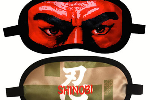 ノーツ、目力がヤバイ『SHINOBI 忍』モチーフのアイマスク「快眠の術」発売 画像