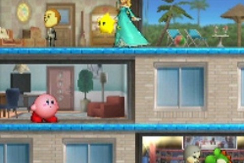 『スマブラ for 3DS』に専用ステージ「トモダチコレクション」が登場、友達のMiiも出てくるかも 画像