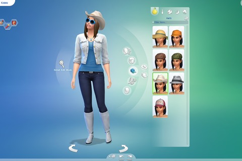 『The Sims 4（ザ・シムズ4）』のシム作成機能をデモプレイ、自分の再現に挑戦 画像