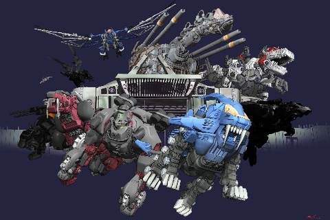 「ゾイド」ゲームの最新作『ZOIDS Material Hunters』が発表！群れなす敵をバタバタとなぎ倒すACT 画像