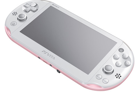 【SCEJA PC14】PS Vita新色「ライトピンク/ホワイト」11月発売決定 ― 10月の本体アップデートでテーマ機能も実装 画像