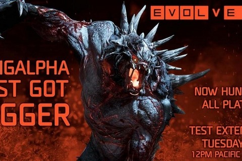 PS4版『EVOLVE』αテストが復旧、全機種で実施期間を延長へ 画像