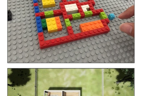 LEGOで家の間取りを作ると、「Oculus」でその家をウォークスルーできるデモを不動産サイトが発表 画像