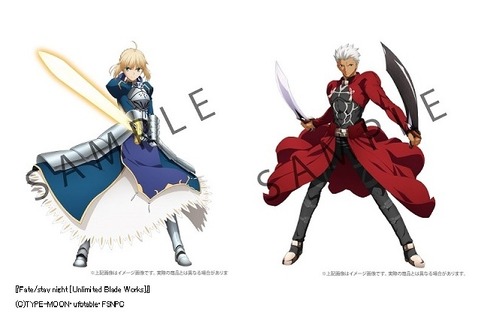 「Fate/stay night[UBW]」キャラパネル全25種一斉発売！圧倒的な等身大のリアル感 画像