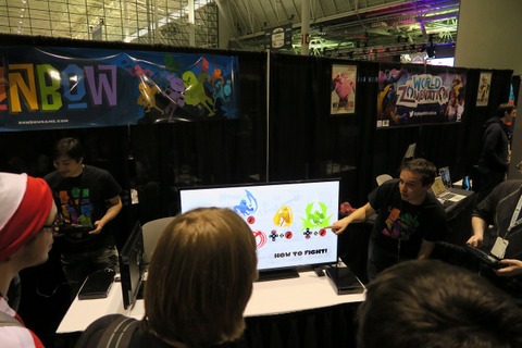 【PAX East 2015】Wii Uで最大9人のローカルマルチプレイ！ワイガヤで楽しい『Runbow』 画像