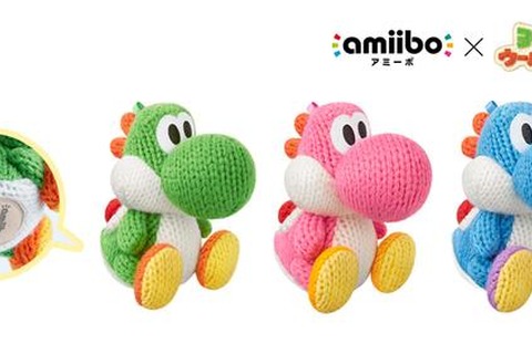 amiibo「あみぐるみヨッシー」英国で予約開始…6月26日発売で19.85ポンドに 画像