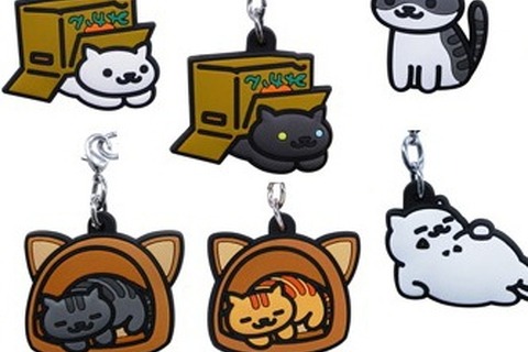 『ねこあつめ』ラバーストラップが6月発売！各500円で全10種類 画像