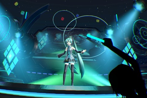 【E3 2015】セガ、「Project Morpheus」対応の“初音ミク”デモを発表！ライブステージをVRで体験可能 画像
