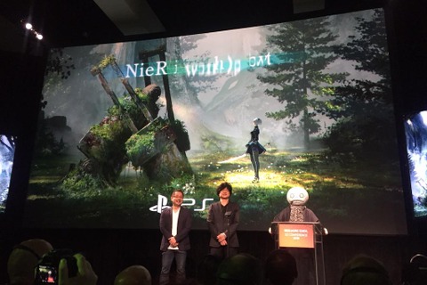 【E3 2015】スクエニ、ニーア最新作をPS4向けに発表！開発はプラチナゲームズ 画像