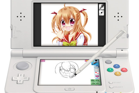 3DS向けイラスト練習ソフト『ちゃおイラストクラブ』発表！“雑誌付録”同様に本格的 画像