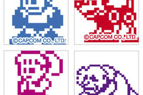 『ロックマン』ドット絵「スタンプ」と、ロックバスター風「ストラップ付きネーム印」発売 画像