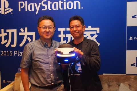 【China Joy 2015】PS4でゲームが売れる市場になってきた～吉田修平氏・織田博之氏を囲んでのグループインタビュー 画像
