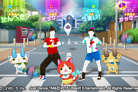 『妖怪ウォッチ』のダンスゲームがWii Uに登場！『JUST DANCE』とのコラボ作 画像