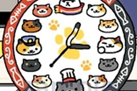 モダン時計が特徴な『ねこあつめ』新作きせかえ配信開始 画像