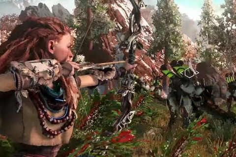 マシンの作りこみが半端ない！PS4注目作『Horizon Zero Dawn』ゲームプレイ映像が公開 ― 破壊ギミックやアクションをお届け 画像