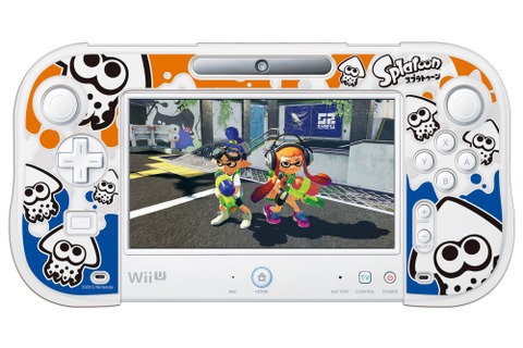 『スプラトゥーン』Wii U GamePad用シリコンカバー、12月20日発売に 画像