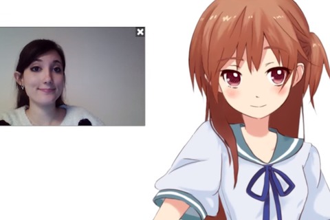 誰でも“二次元美少女”になれるPCソフト「FaceRig Live2D Module」がすごい！自分の顔とキャラの表情が連動 画像