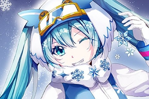 初音ミクのARアプリ配信開始、スマホで「雪ミク」のダンスや写真撮影が楽しめる 画像