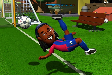 『FIFAサッカー08』ロナウジーニョのMiiが初公開 画像