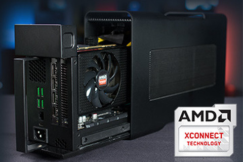 AMDがグラボの外付け技術「XConnect」を発表!PCを再起動することなく接続可能 画像