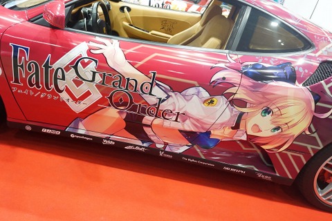 「AnimeJapan」に『Fate/Grand Order』の痛車や実寸サイズの宝具が登場！アニメ原画の展示も 画像