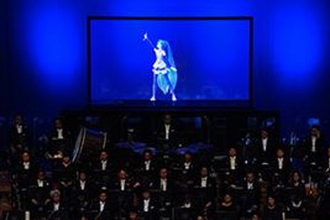 “初音ミク × N響”による「NHK交響楽団創立90周年記念公演」4月9日放送！ミクが指揮者に合わせて歌って踊る 画像