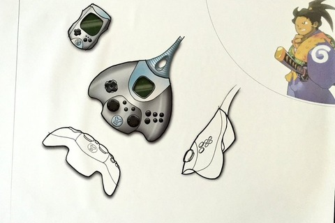 初代Xboxのコントローラーデザイン案が披露、ドリームキャストからの影響も? 画像