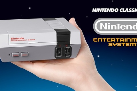小型ファミコン「Nintendo Classic Mini: NES」発表!HDMI接続に対応し、30作品を収録 画像
