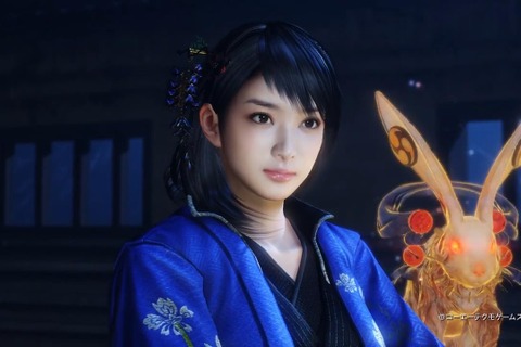 PS4『仁王』4Kイベントムービー公開―武井咲が演じるくのいち「お勝」が登場！ 画像
