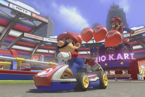 ニンテンドースイッチ『マリオカート8 デラックス』4月28日発売！ あの“イカ”たちも参戦 画像