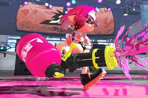 『スプラトゥーン2』にも「バレルスピナー」「バケットスロッシャー」が登場！新しくなったデザインがお披露目 画像