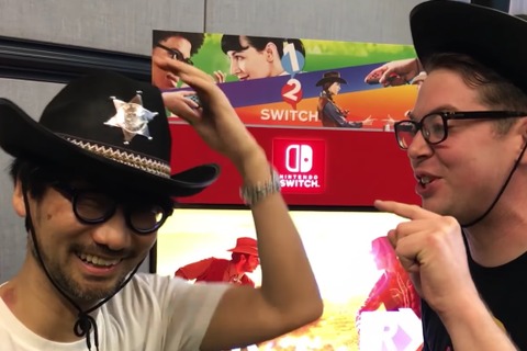 小島秀夫氏らが『1-2-Switch』に挑戦！荒野の早撃ち対決を制したのは… 画像