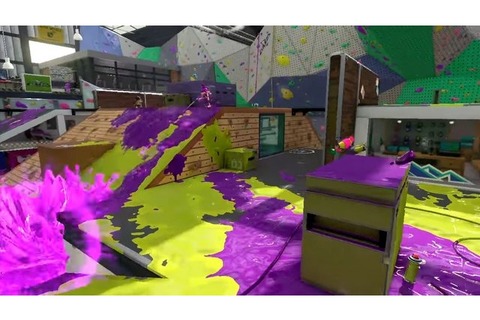 『スプラトゥーン2』「フジツボスポーツクラブ」の映像が公開、試射会前にバトルステージをチェック！ 画像