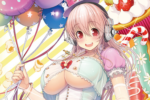 「すーぱーそに子 10th Anniversary Book」発売を記念するイラスト展を開催! 高精細出力の複製イラスト30点を掲示 画像