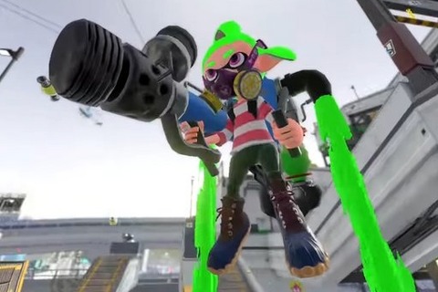 『スプラトゥーン2』ではジャイロ感度も設定可能に、オプション画面の画像が公開 画像