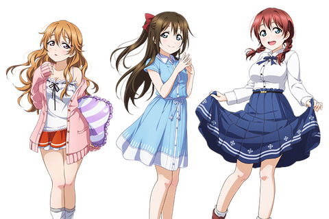 『ラブライブ!スクフェス』新スクールアイドル3人をお披露目! 新プロジェクトへの期待高まる 画像