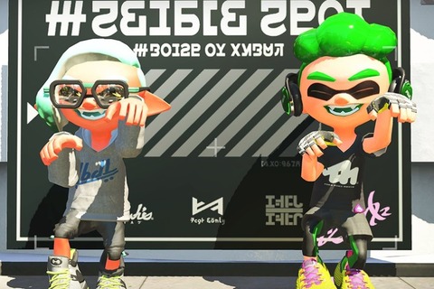 『スプラトゥーン2』amiibo連動要素の詳細が明らかに、コーデ記録は1セット・写真は2ショット 画像