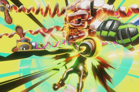 『ARMS』先行オンライン体験会に「ヘッドロック」が乱入、協力プレイでやっつけろ！ 画像