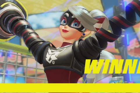 『ARMS』体験会の後半では「リボンガール」が勝率1位に！「メカニッカ」は惜しくも2位 画像