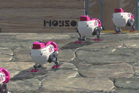 『スプラトゥーン2』歩くボムには要注意！新サブウェポン「ロボットボム」が明らかに 画像