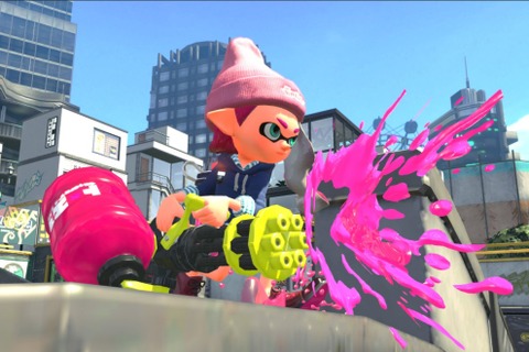 『スプラトゥーン2』スプリンクラー・ビーコン・シールドが続投決定！「バケットスロッシャー」と「バレルスピナー」の構成が明らかに 画像