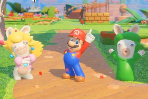 【E3 2017】『マリオ＋ラビッツ キングダムバトル』バトルやアドベンチャー要素を確認できるプレイ映像が公開 画像