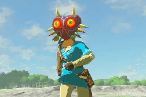 『ゼルダの伝説 BotW』「ムジュラの仮面」をつけると敵が攻撃してこなくなる！新装備に関する情報が公開 画像