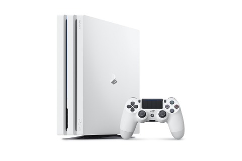 「PS4 Pro」のグレイシャー・ホワイトVerが登場、9月6日より数量限定で発売 画像