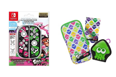 【特集】『スプラトゥーン2』発売前にチェックしたいスイッチ周辺機器まとめ ─ Joy-Conカバー・ポーチ・シールなど一挙紹介 画像